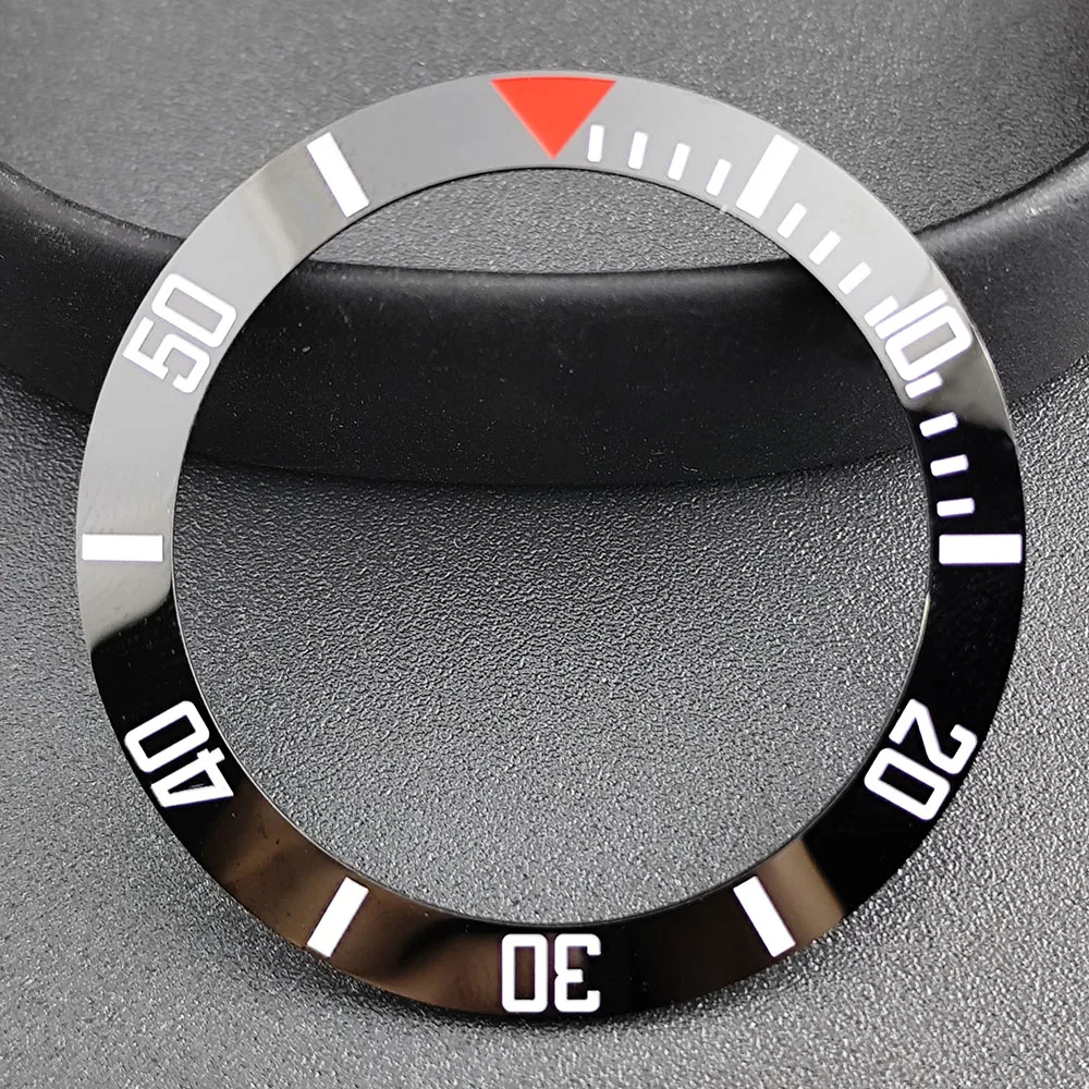 Premium 40mm Ceramic/Aluminum Watch Bezel Insert for Timepiece Customization