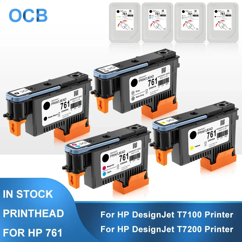 For HP 761 Printhead Print Head For HP Designjet T7100 T7200