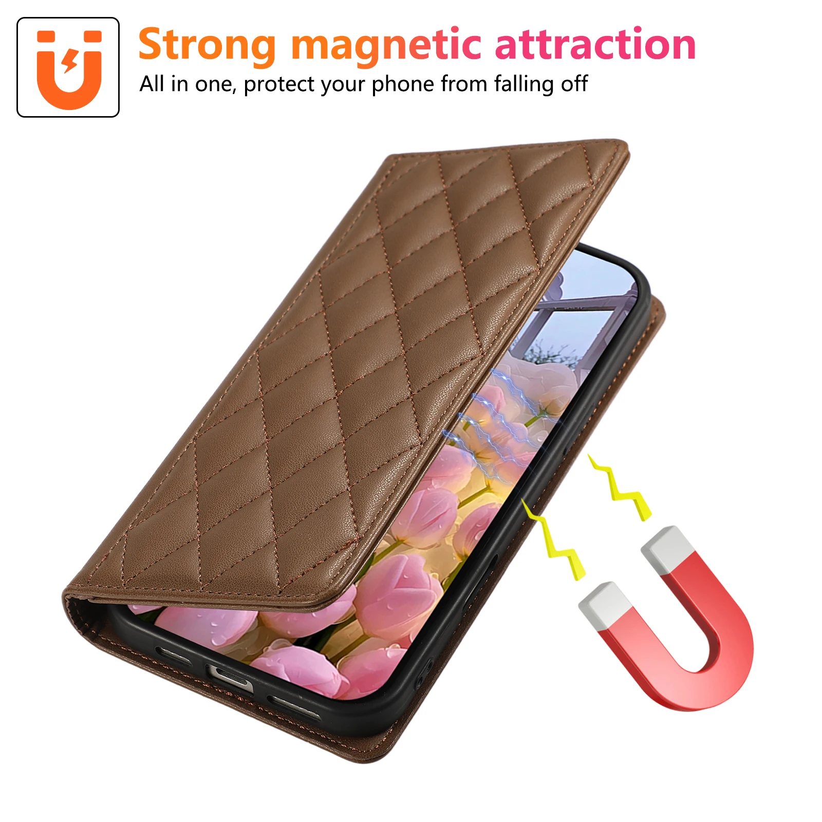 Elegant Leather Phone Cover - Premium Quality Protection