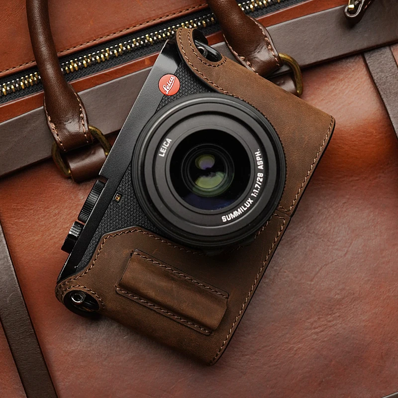 Leica Q Q2 Camera Typ116 Mr.stone Handmade Genuine Leather Camera Case