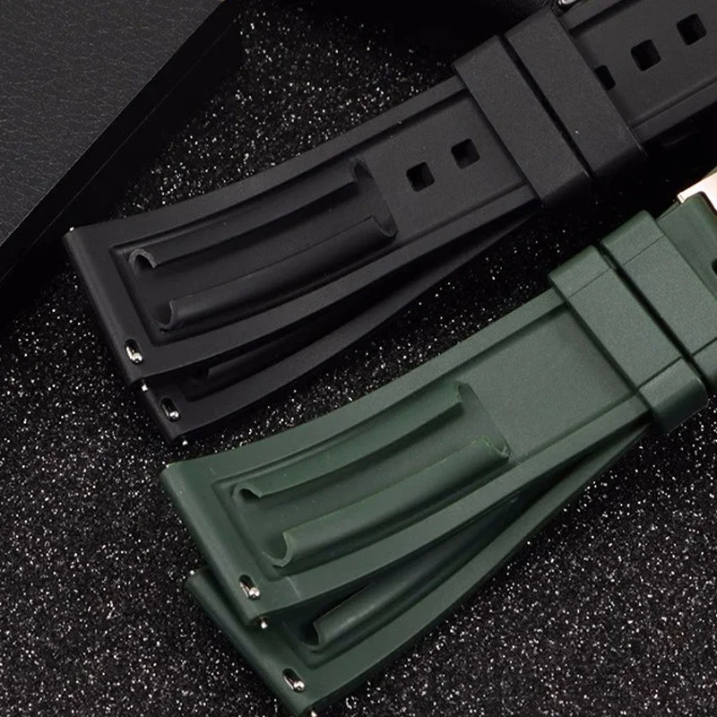 Deluxe Silicone Quick Release Rubber Strap - Universal Watch Band Replacement