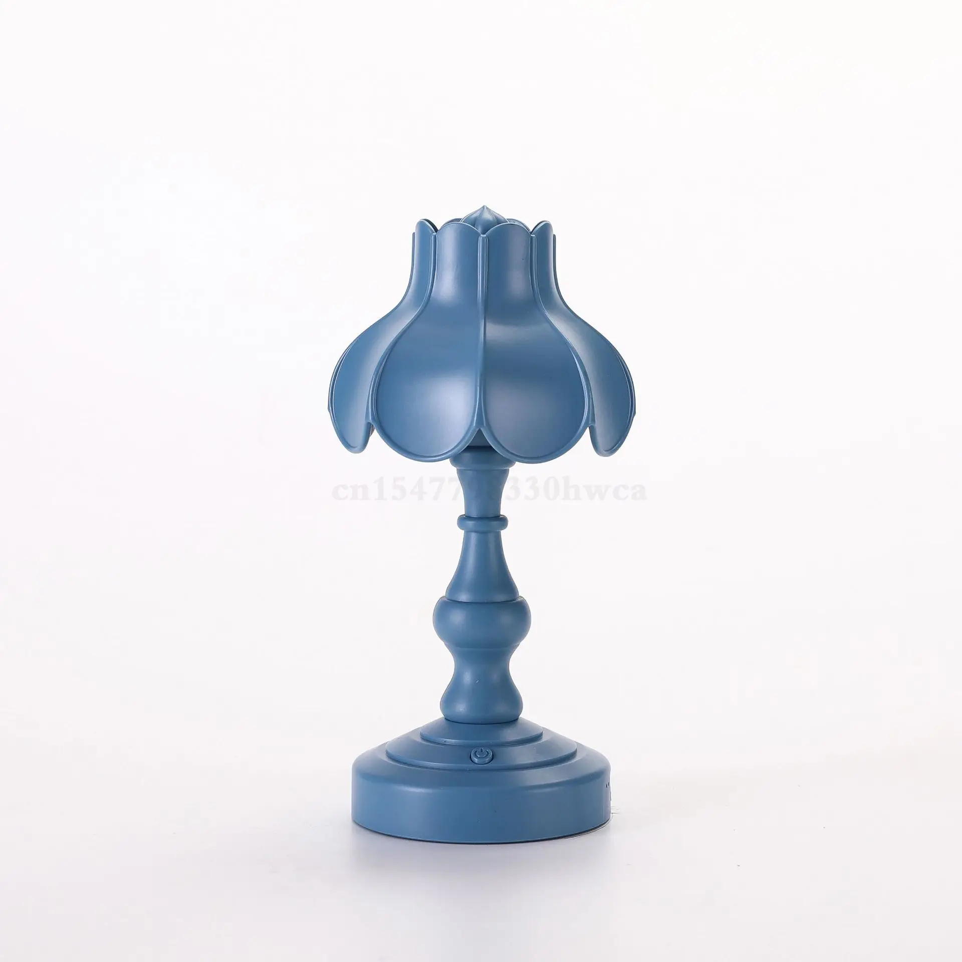 Lâmpada de Mesa Proteção para os Olhos Nostálgico Estilo Retro Recarregável Quarto Cabeceira Led Lâmpada Mesa Mini Menina Coração Lótus Noite Lâmpadas 11 Home & Garden
