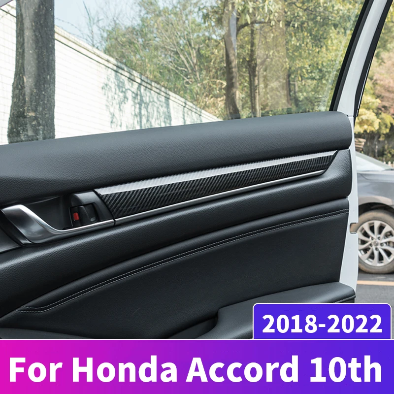 

ABS Car Door Panel Side Frame Trim Cover Strips Interior Moulding For Honda Accord X 10th 2018 2019 2020 2021 2022 Accessories