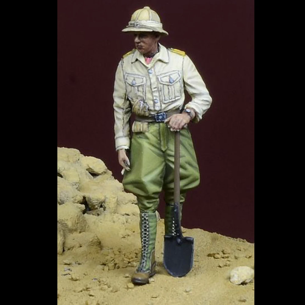 Kit Figure In Resina 1/35 Soldati E Civili Americani WWII - GK Modellismo Da Assemblare E Dipingere