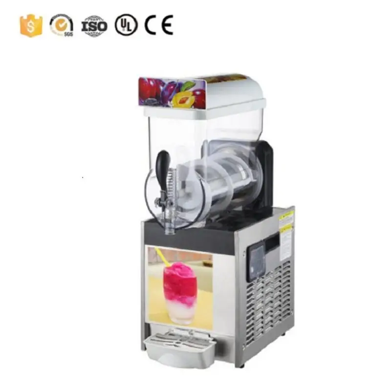

15L capacity 1 tank slush ice machine ice frappe slush machine ice slush machine free shipping by sea