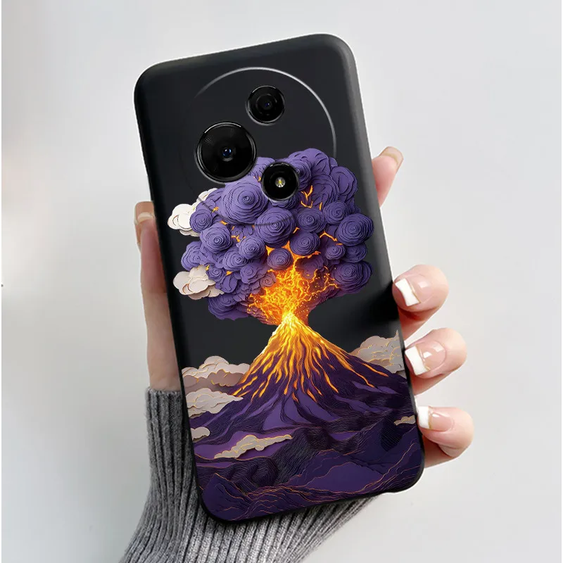 Aesthetic Cute Cat Soft Silicone Black Protective Phone Case Cover