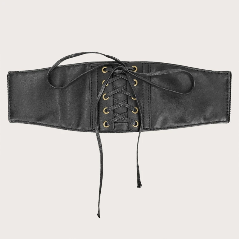 

Сексуальный кружевной широкий корсет на шнуровке, черный оби, пояс под грудью, бюстье