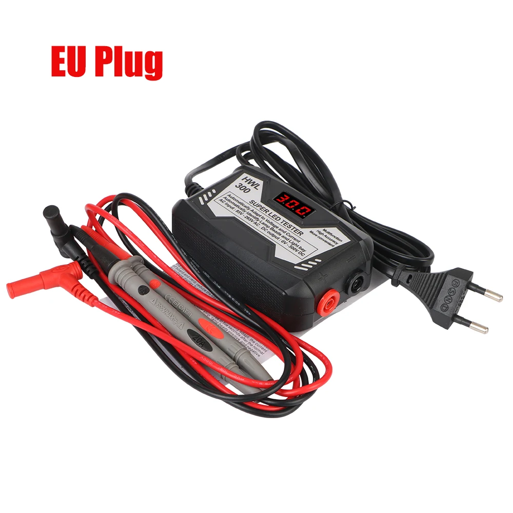 Led Lamp Bead Lamp Strip Tester EU Plug 0-300V Output Led TV Backlight Tester Multipurpose Led Strips Beads Test Tool Ls'd Tool 3