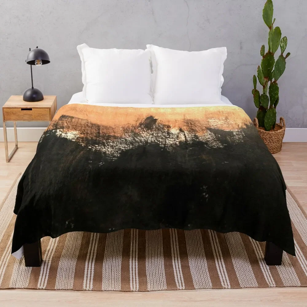 

Copper abstract art Throw Blanket Luxury St Stuffeds anime Blankets