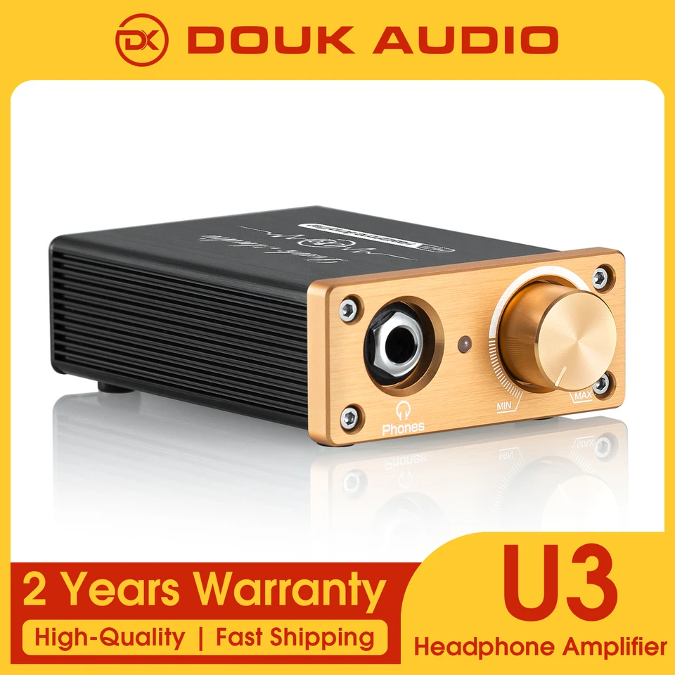 Douk Audio U3 ミニピュアクラス A ヘッドフォンアンプ HiFi 超