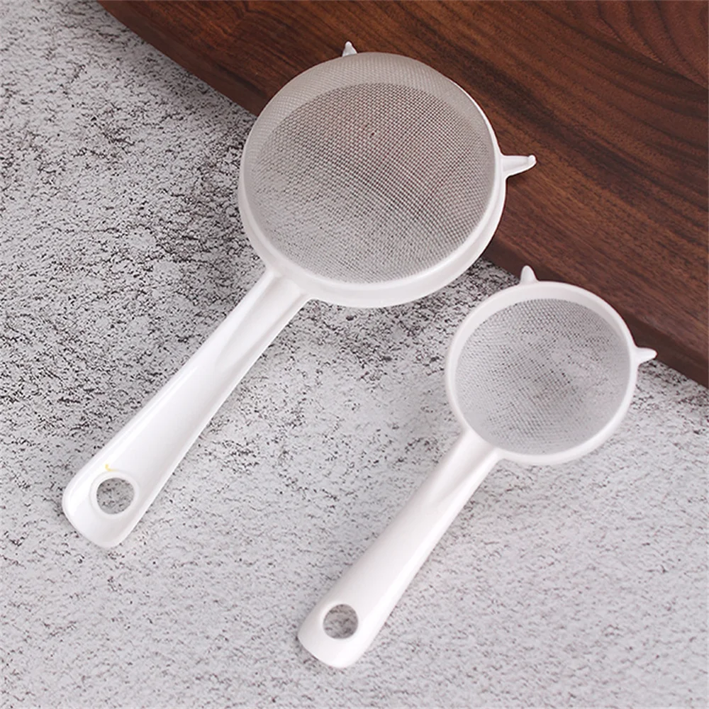 2 In 1 Filtro A Rete Ultra-fine Da Cucina Setaccio In Nylon Colino Per