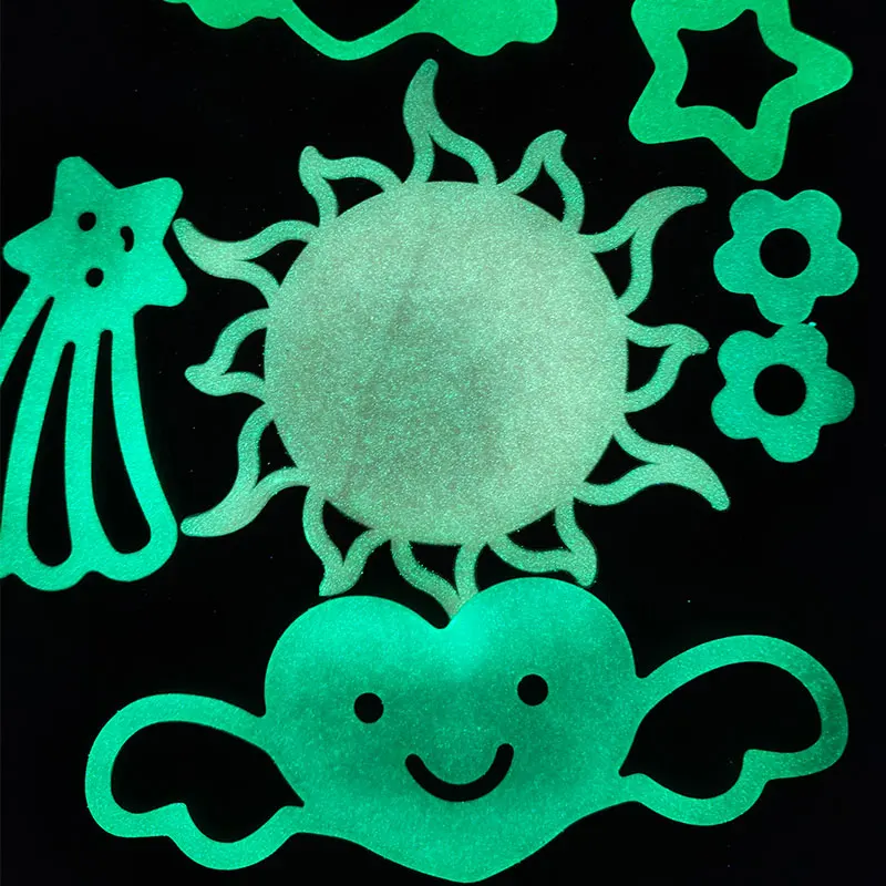 Luminous Wall Stickers Fluorescent Stickers 3D Wall Stickers Luminous Wall Sticker Stars