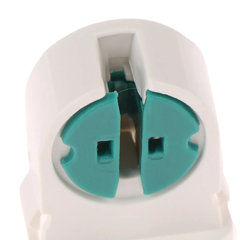 10Pcs Home T5 Light Holder G5 Base Non-Shunted Heat-Resistant Lamp Socket AC500V 2A For LED Fluorescent Light Tube Holder
