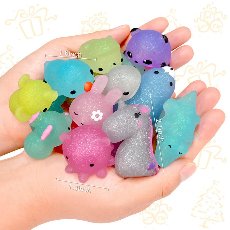 Mochi Squishies Kawaii Anime Squishy Toys For Kids Antistress Ball Squeeze Party Favors Stress Relief Toys For Birthday
