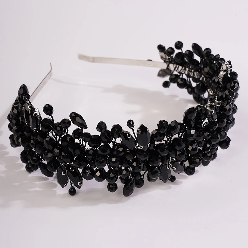 S3f01a4a52b20413ba548f7b875fb238dl 5 Colors Handmade Wedding Bride Luxury Red Blue Rhinestones Tiaras and Crowns Bridal Headband Costume Hair Accessories for Women Mallzona