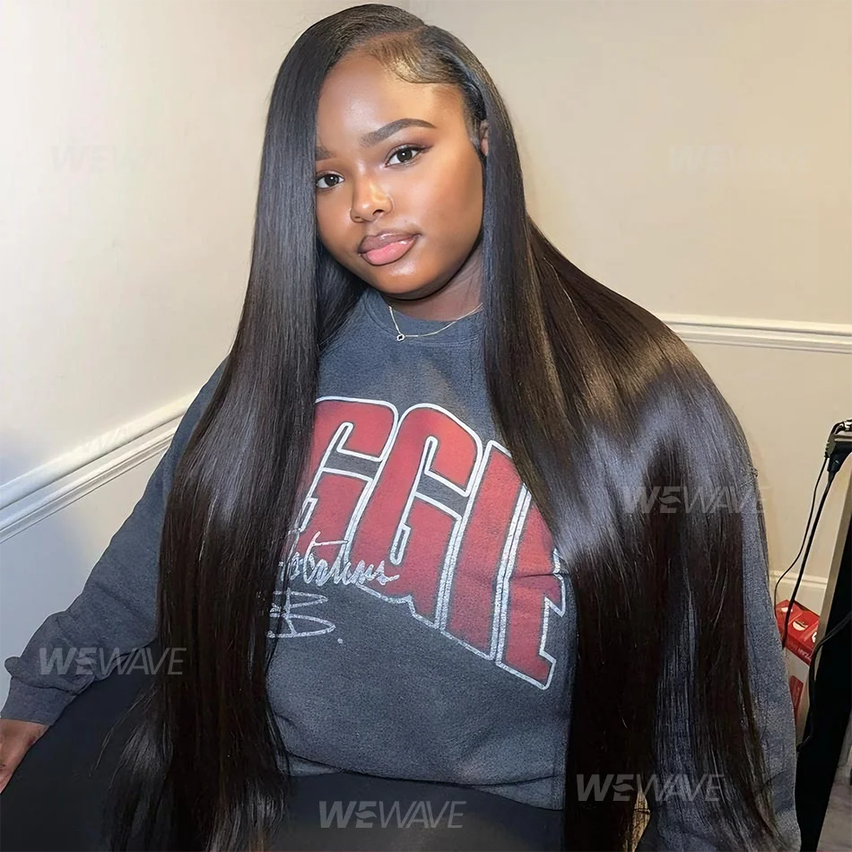 13x6 Lace Wig 100% Human Hair 13X4 Straight 4x4 5x5 Lace Frontal Wig Lace Front Ready To Wear  Glueless Brazilian Wig For Women