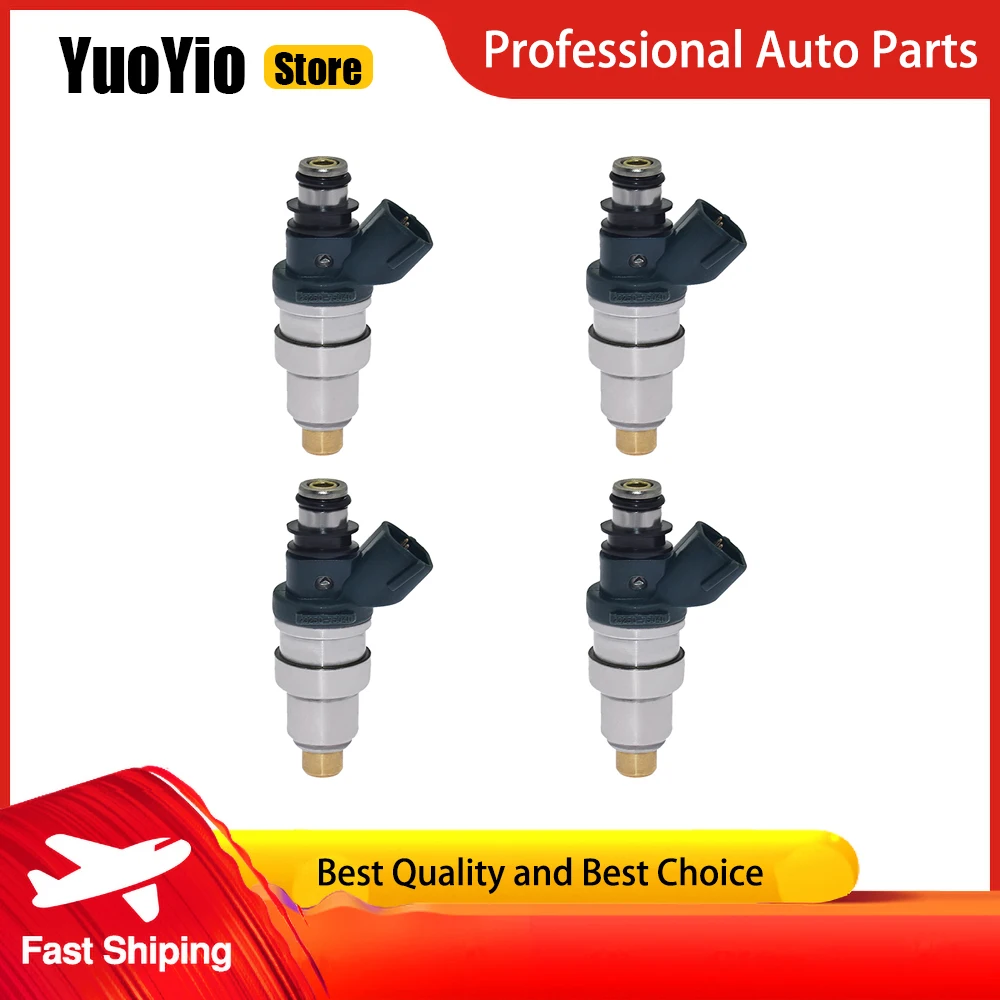 

YuoYio 4Pcs New Fuel Injection Nozzle 23250-75040 For TOYOTA TACOMA 2.4L L4 1995-2000