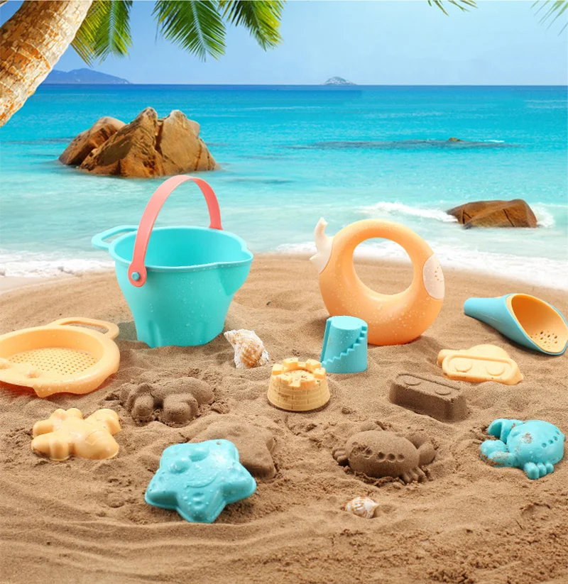 

Beach Sensory Bucket Toys for Kids Sand Plage Play Toys for Children Parent-Children Interactive Beach Water Play Toys for Kids