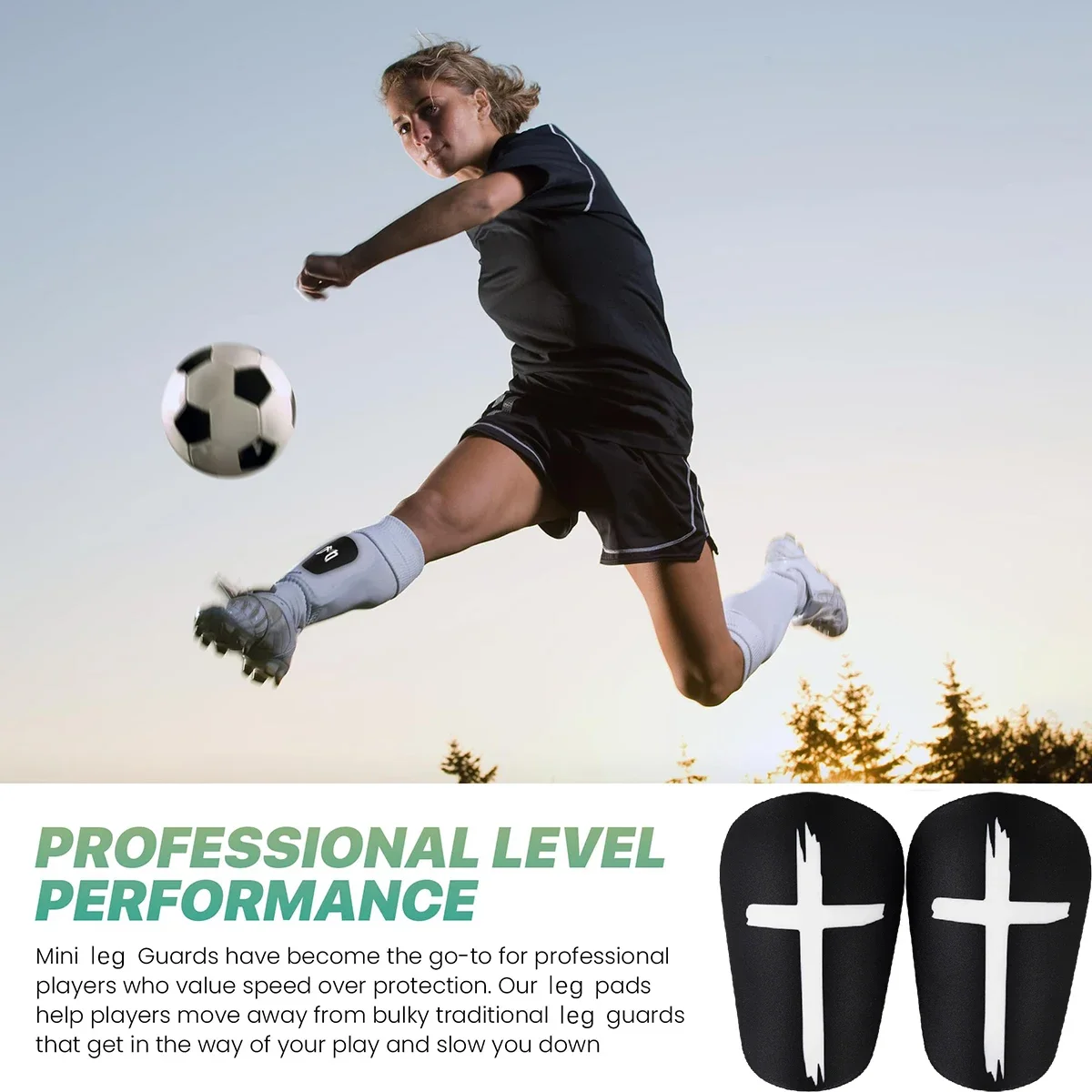 1Pair Mini Soccer Shin Guards, Extra Small Football Shin Pads Miniature Guards Protective Guards Equipment for Adults
