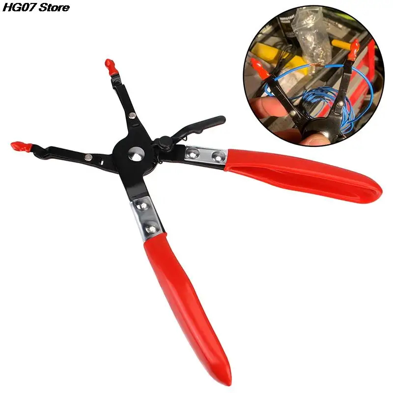 1PC 24.5cm Universal Car Vehicle Soldering Aid Pliers Hold 2 Wires Innovative Car Repair Tool Garage Tools Wire Welding Clamp