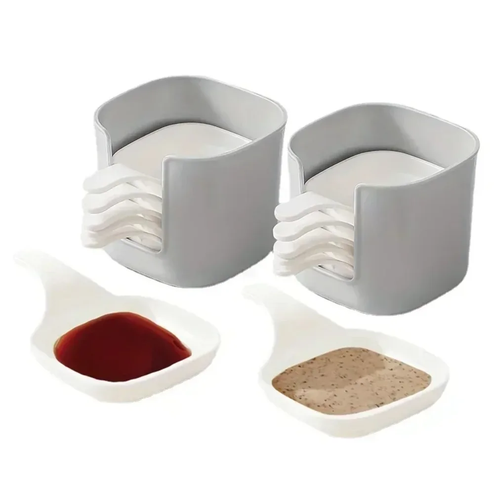 Seven Piece Sauce Dish Set 5