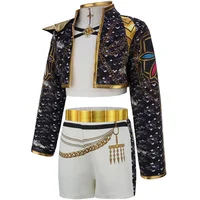 Nouveau K-POP filles ensembles 2026 nouvelle mode enfants costumes enfants vestes pantalons tenues adolescent décontracté printemps vêtements 4-12 ans 4