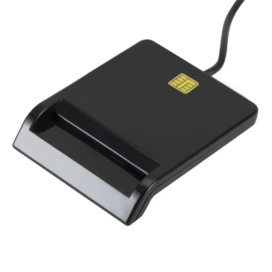 Grwibeou USB Smart Card Reader For Bank Card IC/ID EMV card Reader High Quality for Windows 7 8 10 Linux OS USB-CCID ISO 7816