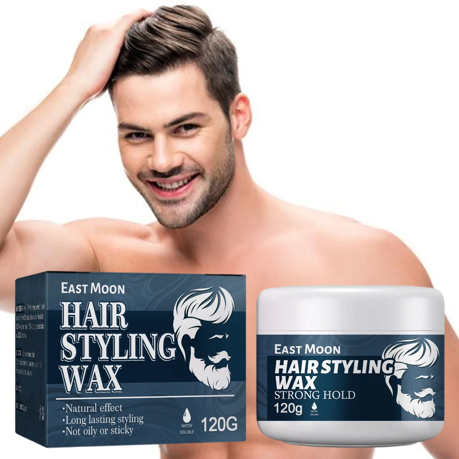 Men's Hair Wax Strong Hold Hairstyle Pomade All Hair Types Hair Gel & Hair  Wax Paste Create Natural Finish For Men & Women - Hair Styling Waxes &  Cream - AliExpress