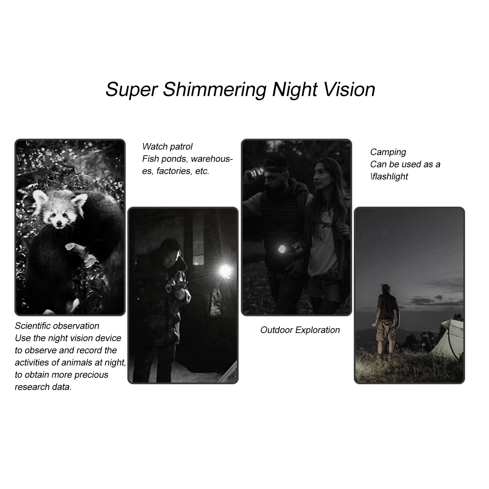 새 관찰용 천문학 접안 렌즈 카메라, 5 단계 디지털 줌 망원경 접안 렌즈, 4K C 타입 충전, 3 인치 컬러 디스플레이