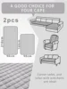 L-shaped Corner Flannel Sofa Cover Universal Living Room Sofa Cover 6