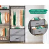Bedroom Clothes Cabinet Portable Wardrobe for Clothes Closet for Room Assembly Multifunctional Furniture Home 6