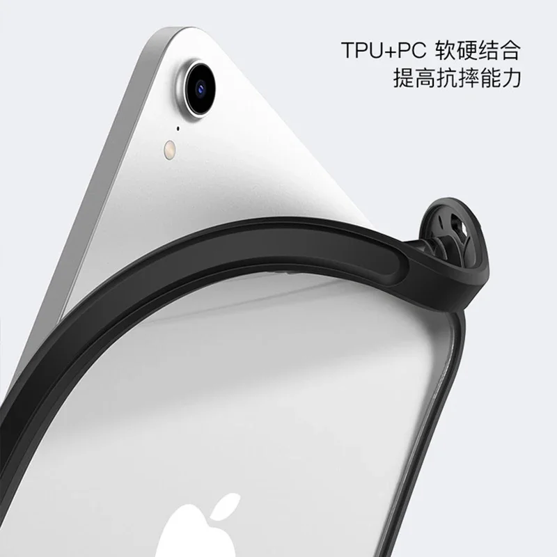 Custodia Trasparente Antiurto Per IPad (molti Modelli) - Con Supporto E Porta Matita