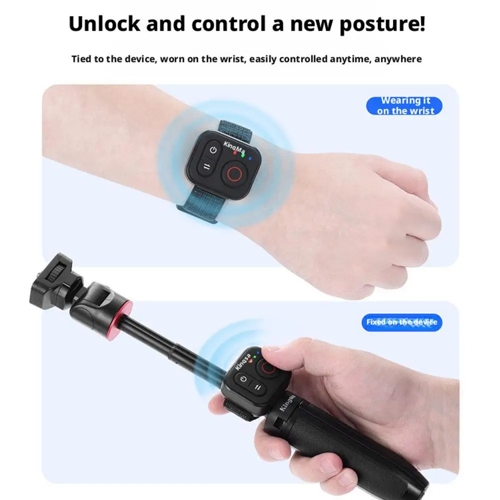 Télécommande sans fil pour DJI Action 6/5 Pro/4/Osmo 360, Bluetooth 5.0, 50m