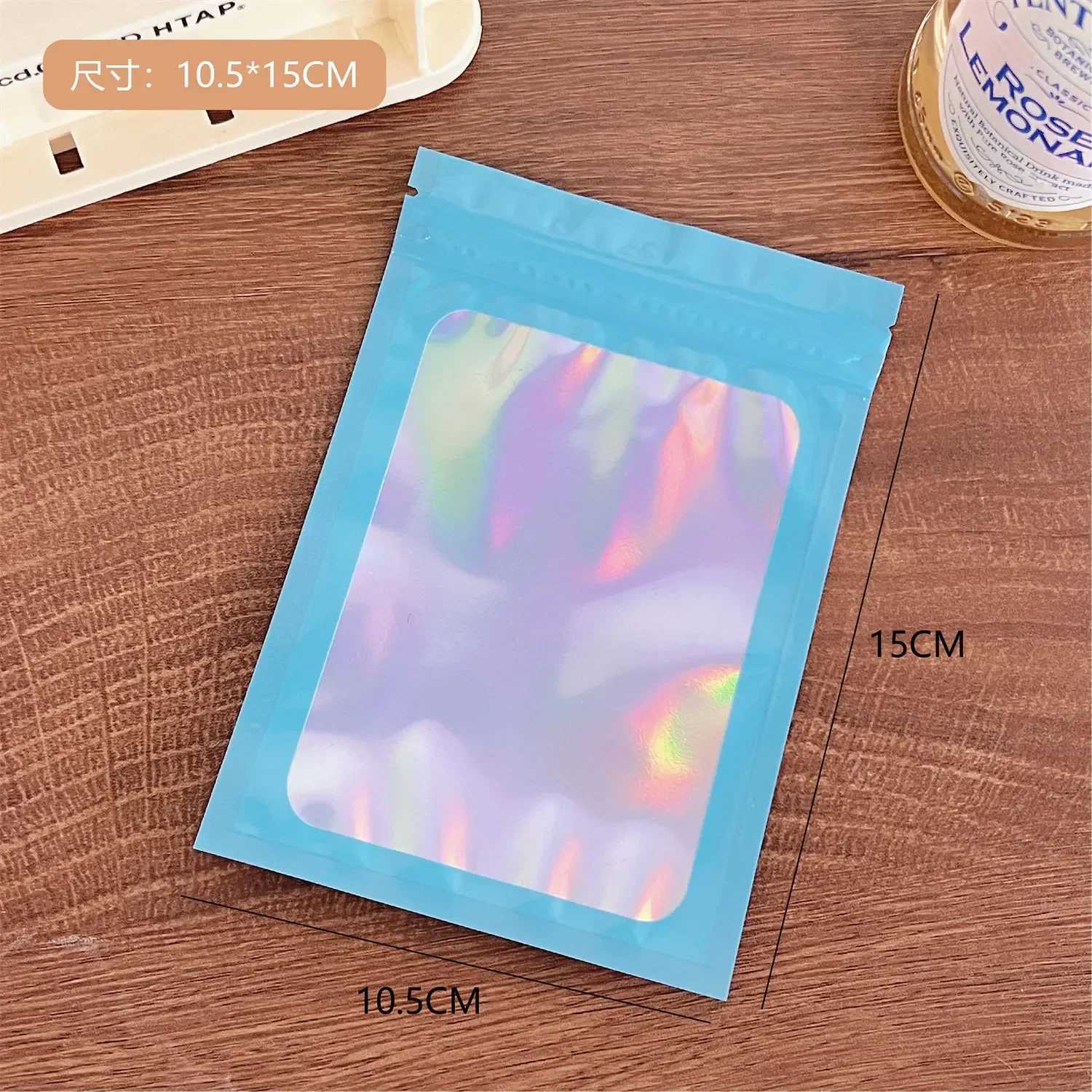 Fresherpack 50 x Mylar Foliezakken 20cm x 30cm 5.1mil Dikke Lichtbewijs & Geurbestendig