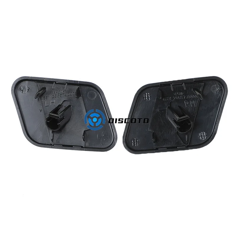 1pc for Nissan Qashqai headlight front bumper water spray cover