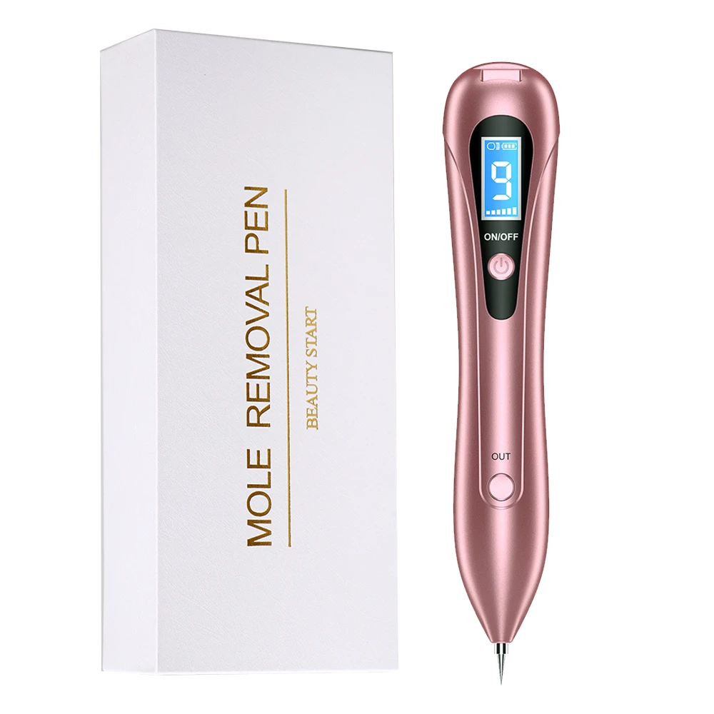 LCD Plasma Pen 9-level Skin Tag Removal Tool
