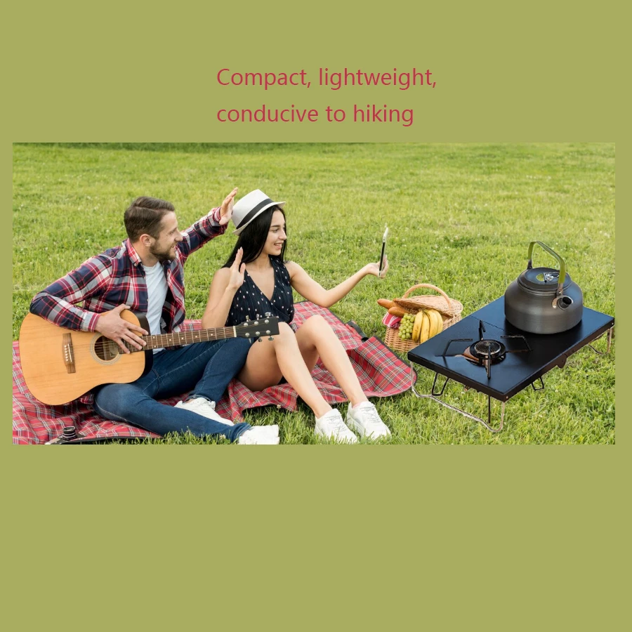Grope Small Folding Camping Table lightweight and mobile,suitable for outdoor activities such as camping,barbecuing,and cooking