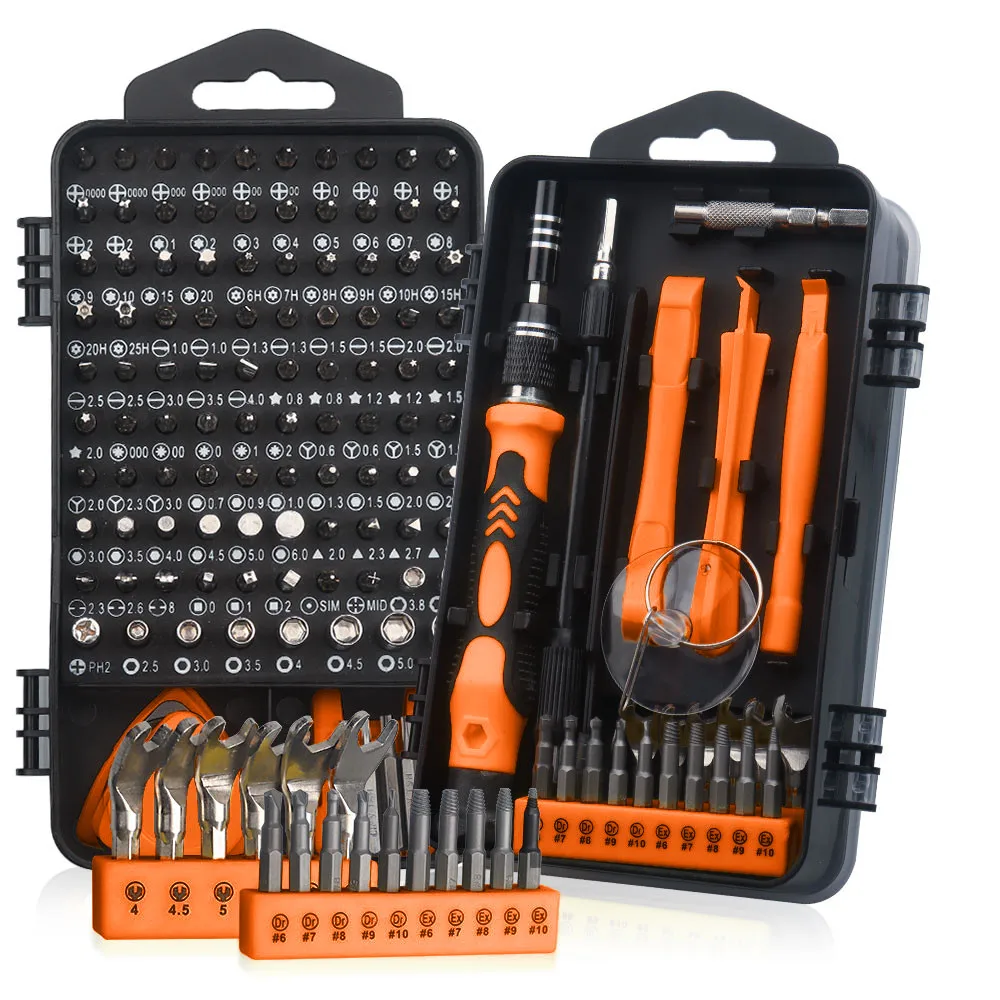 

138/140 In 1 Precision Screwdriver Sets Diy Repair Kit,Tool Kit For Tablets Repairs.with Mini Wrench And Stripped Screw Remover