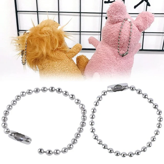 Stainless Steel Ball Bead Chains (50pcs) 5