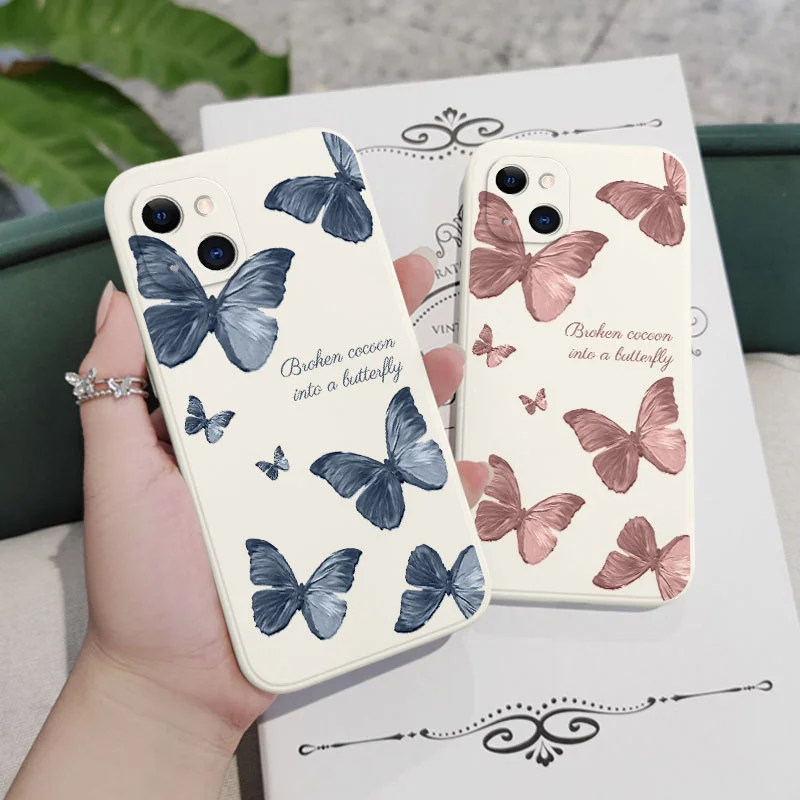 Colorful Butterfly Phone Case Cover
