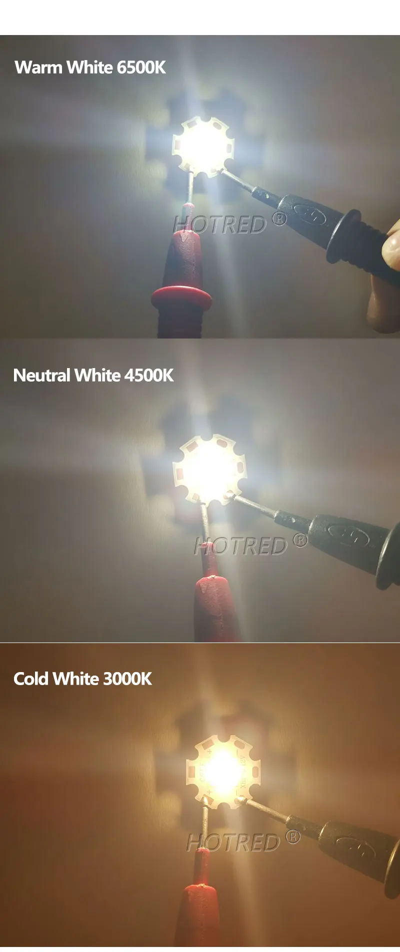 Original XHP70.3 Third Generation 6V 12V 45W HI HD Cold Warm Neutral White SMD 7070 With DTP Copper MCPCB DIY Flashlight