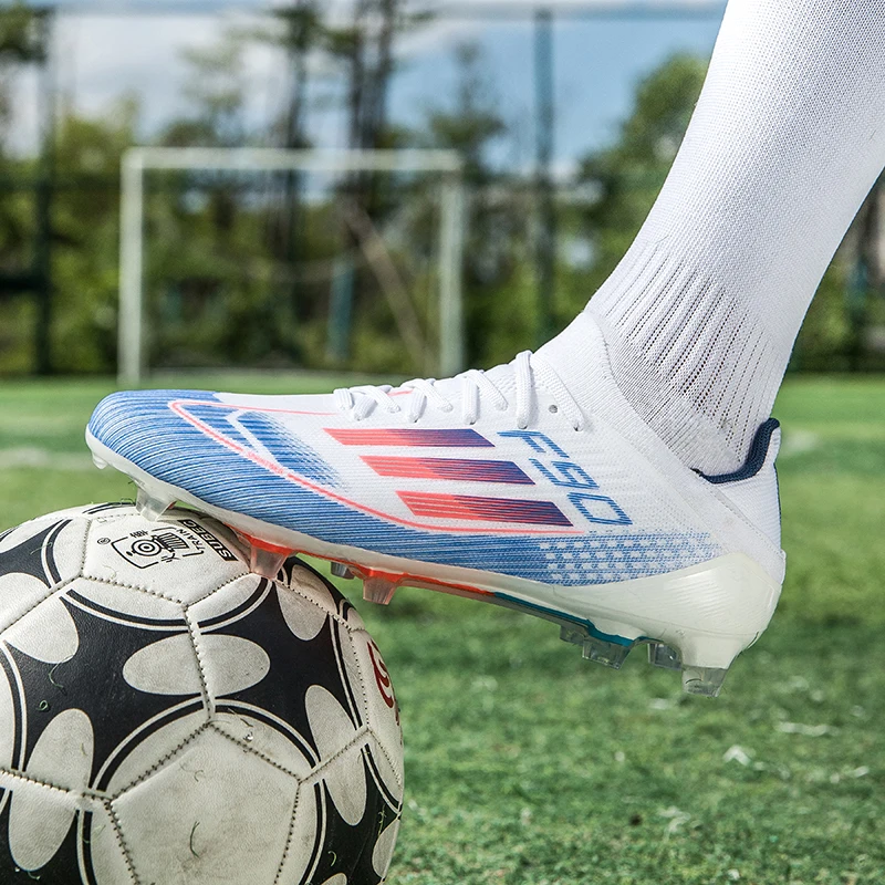 Description Picture 6 of itemOutdoor Men Sneakers Soccer Shoes Football Boots Ankle Cleats Professional Sport Wholesale Drop Shipping Futsal Unisex Grass