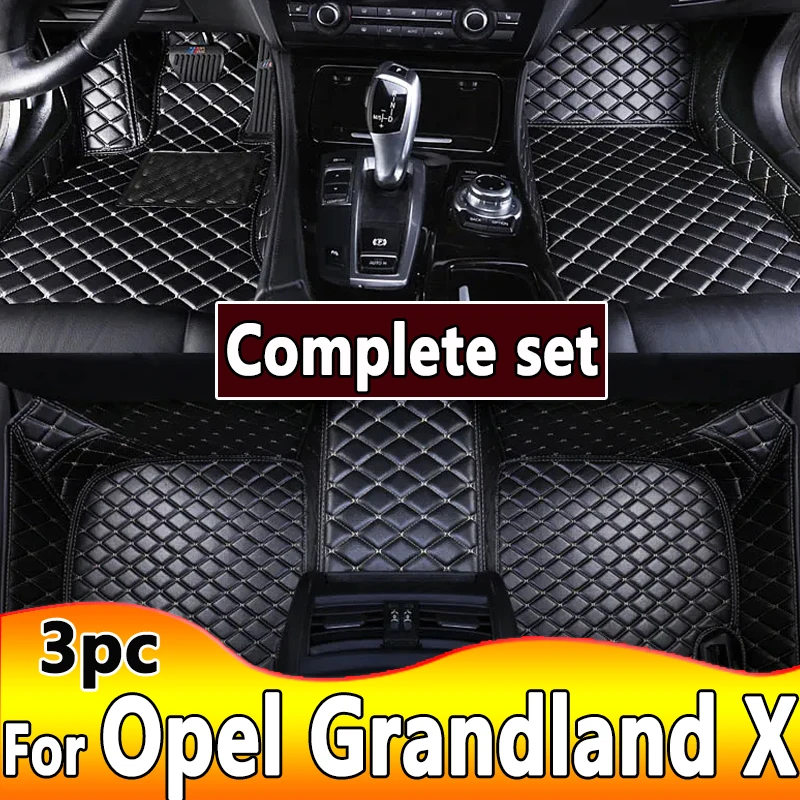 FloorMatForOpelGrandlandX20172022CarpetAntidirtyPadCarMats