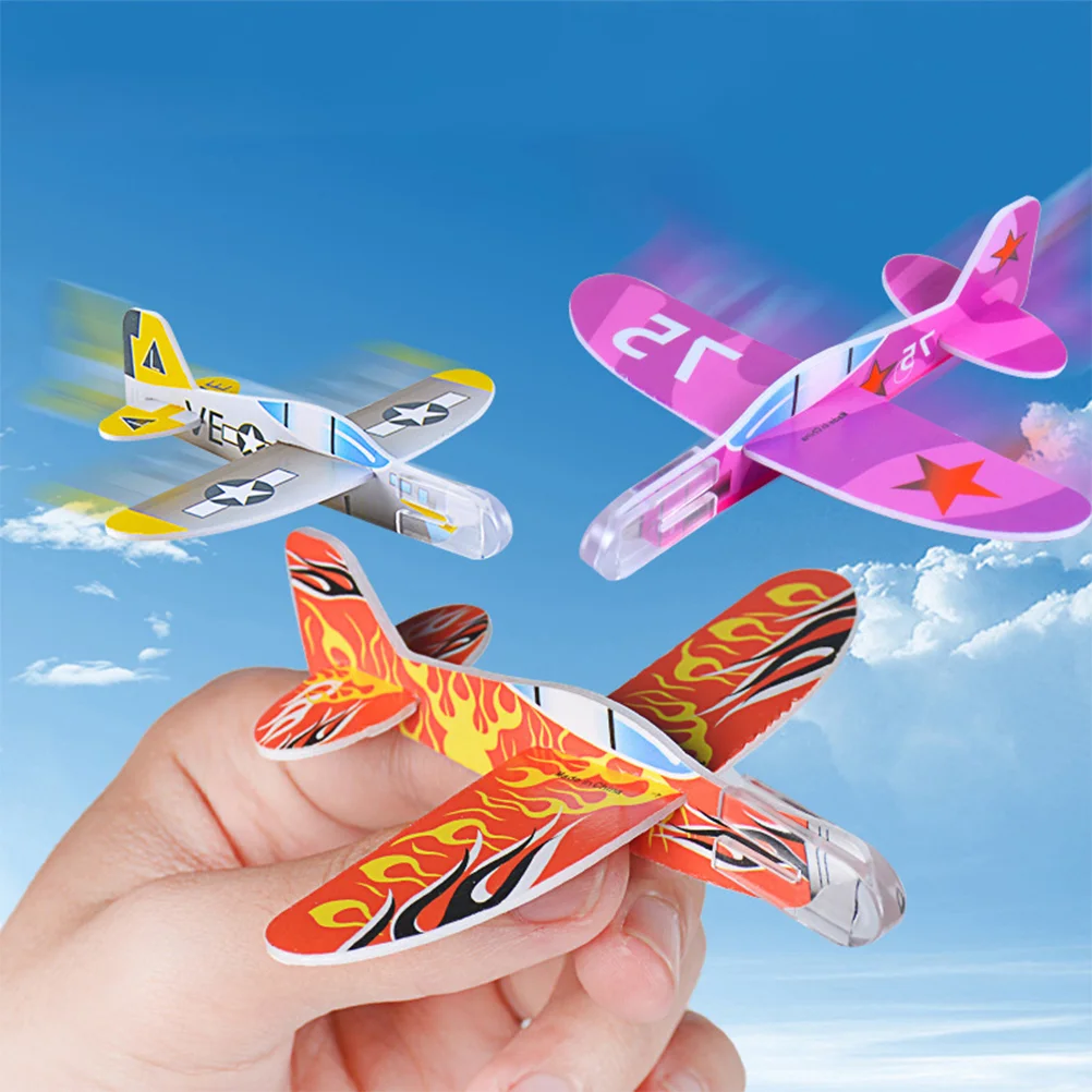 

Airplane Kids Airplanes Foams Party Planes Glider Foam Toys Toy Favors Flying Plane Launcher Decorations Prizes Classroom