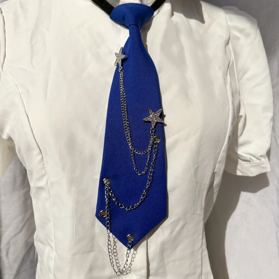 Star Chain Trendy Elastic Tie - Fashionable Unisex Accessory