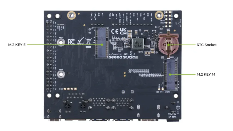 reComputer J3011 Edge AI Computer with NVIDIA Jetson Orin Nano 8GB, Support Supe