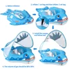 New Baby Swimming Float Ring Inflatable Infant Floating For Summer Kids Swim Pool Accessories Circle Toddler Bathing Water Toy 6