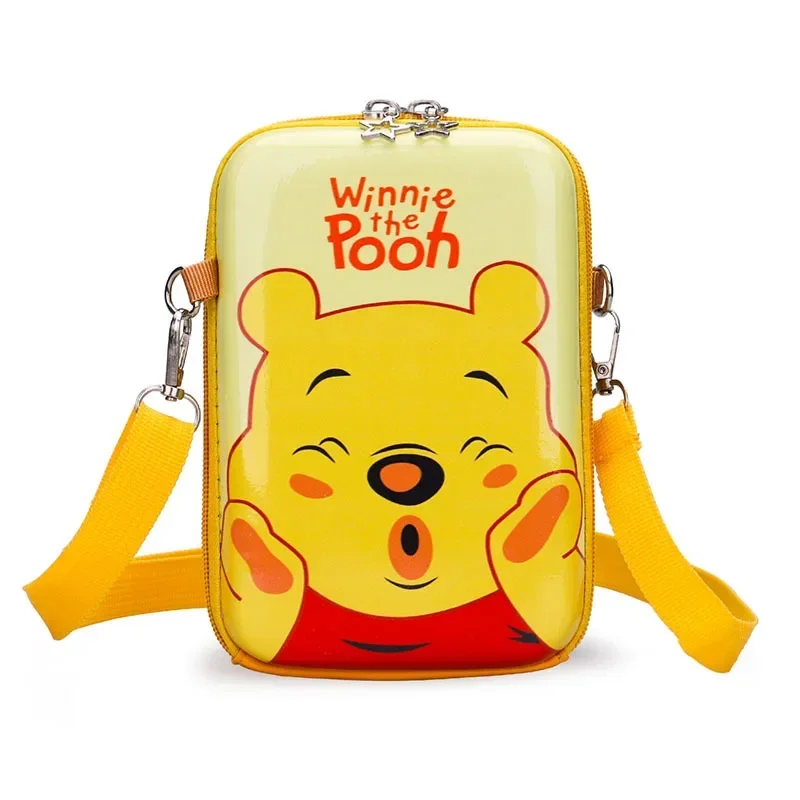 Disney-Sac de Rangement pour Téléphone Portable pour Enfant, Mignon, Imprimé de Dessin Animé, Étanche, Grande Capacité, Diagonale