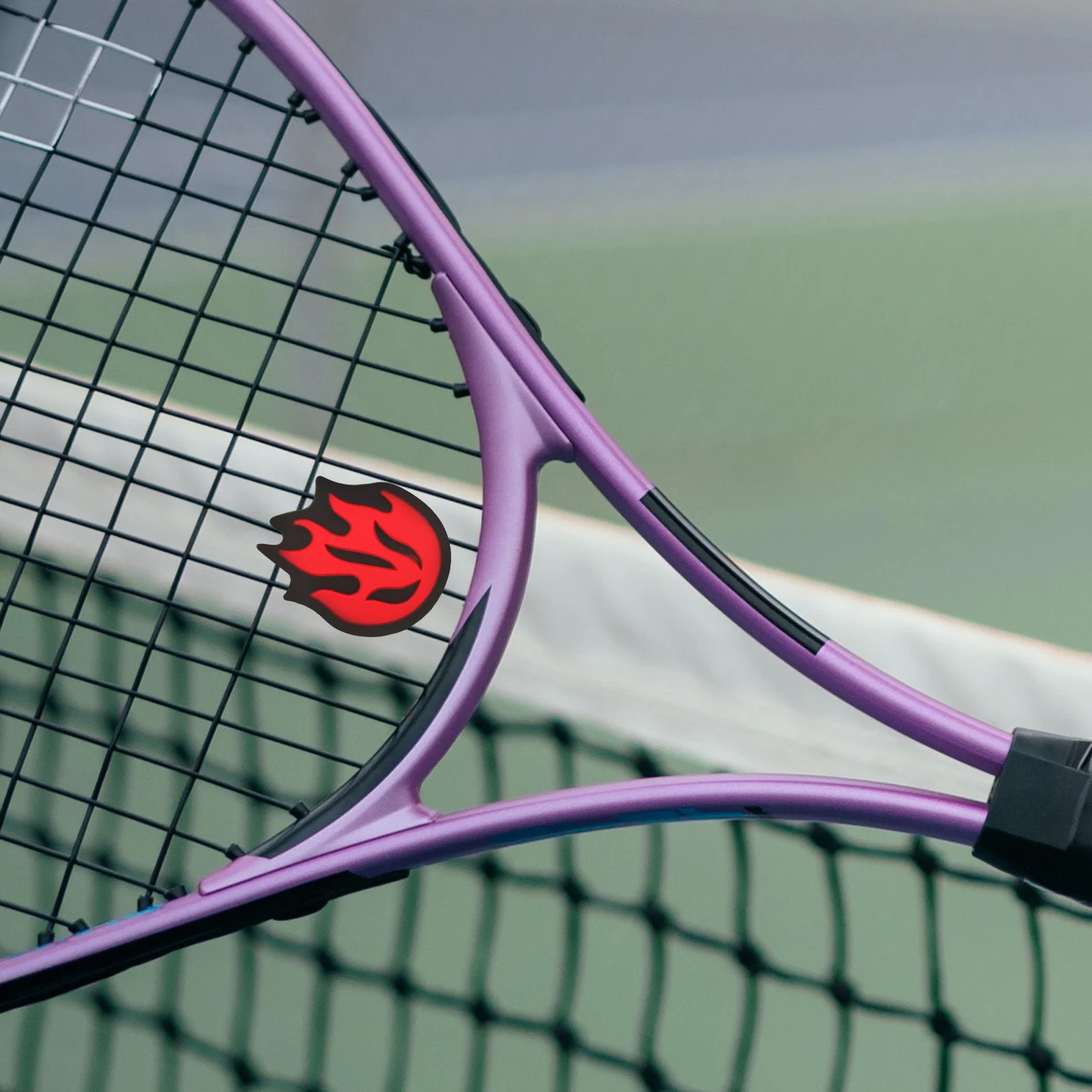 Tennis Racket Vibration Dampener Cute Soft Silicon Tennis Racquet Absorbers