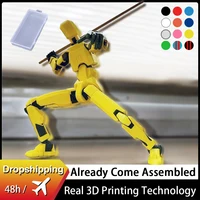 Multi-Jointed Movable Shapeshift Robot 2.0 3D Printed Mannequin Dummy 13 Action Figures Toys Kids Adults Parent-children Games 1